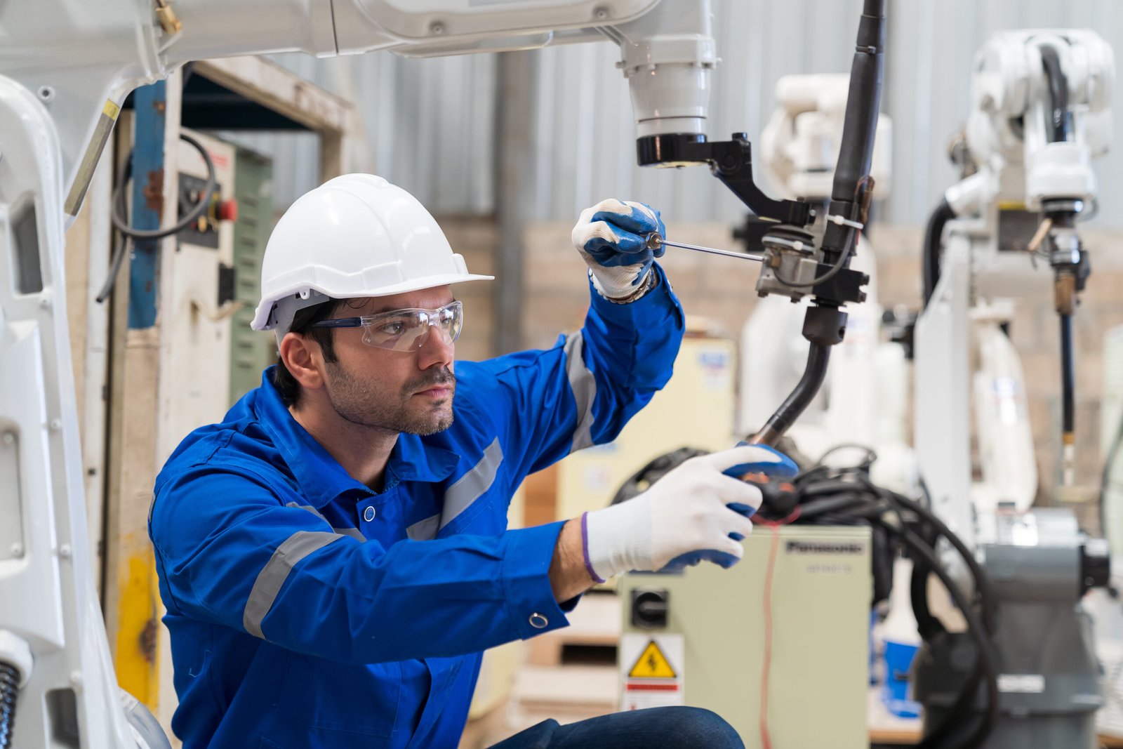 Role of Assembly Robots in Manufacturing and Their Wear Points
