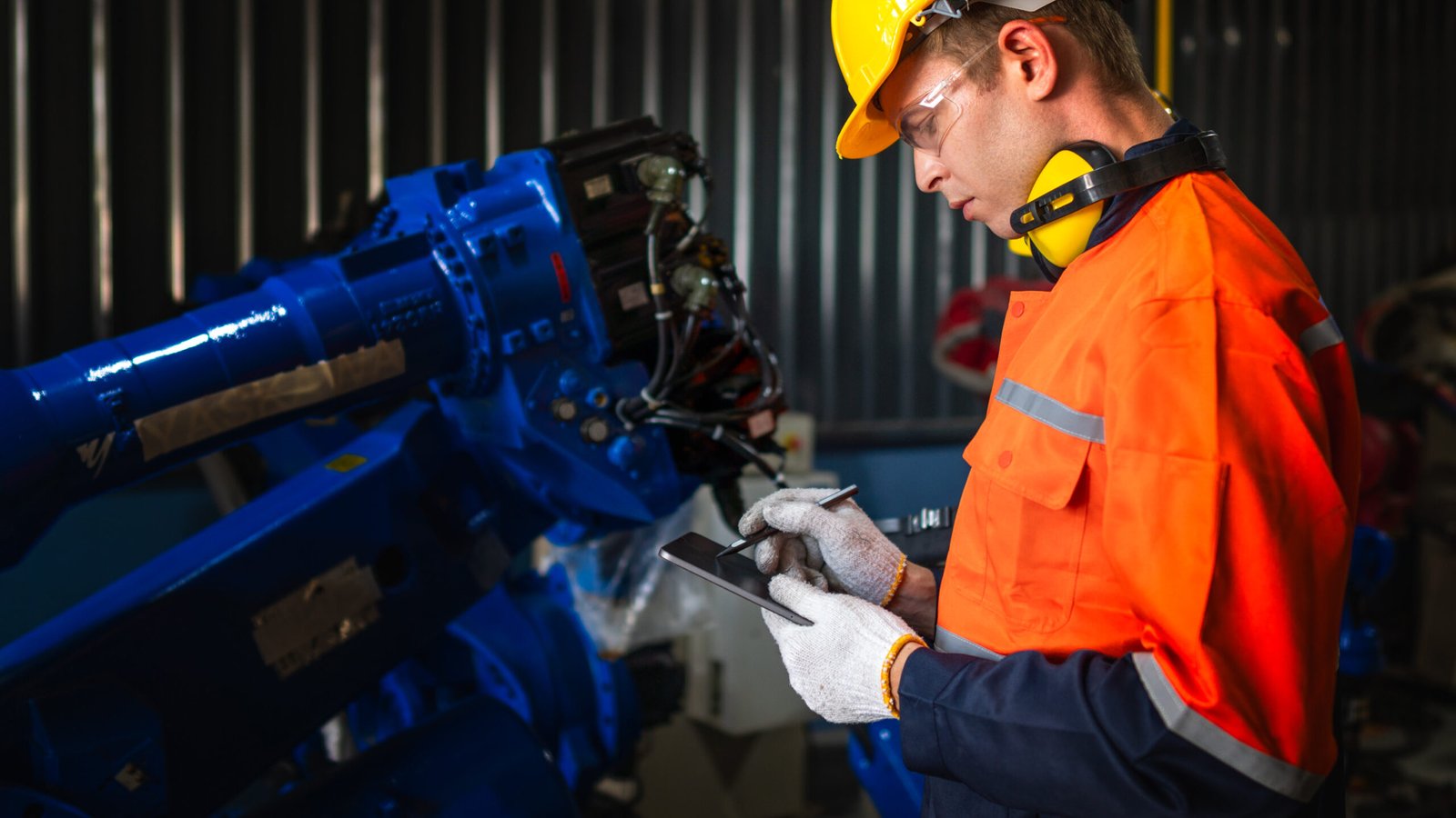 Fuji Robotics Repair - in a factory